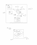 Part Location Diagram of 795477 Briggs and Stratton Carburetor